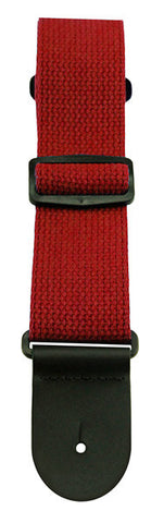 Henry Heller Straps - Red Cotton Strap 2"