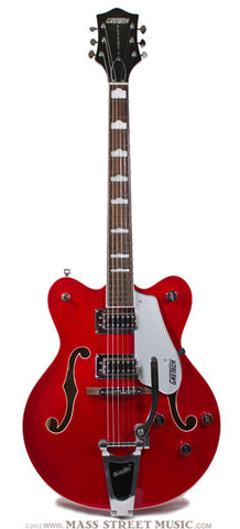 Gretsch Electric Guitars - G5422TDC Electromatic - Trans Red