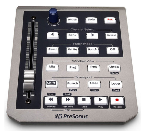 PreSonus MIDI Control Surface FaderPort - front