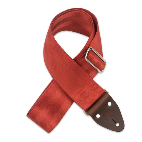 Original Fuzz- Seatbelt Guitar Strap in Paprika