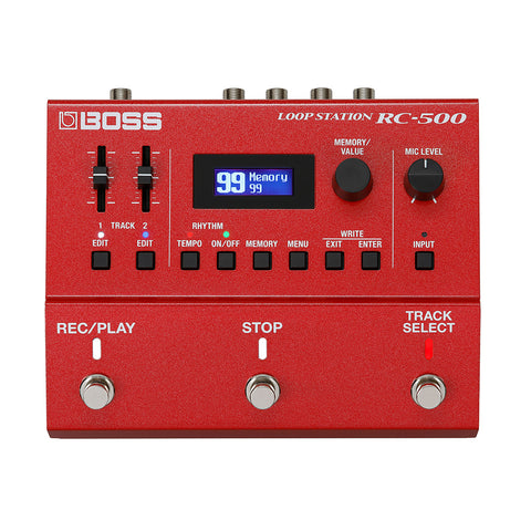BOSS Effect Pedals - RC-500 Loop Station - Front