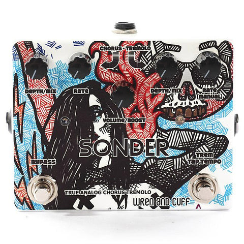 Wren and Cuff Effect Pedals - Sonder Chorus Trem