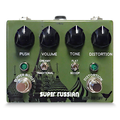 Wren and Cuff Effect Pedals - Super Russian